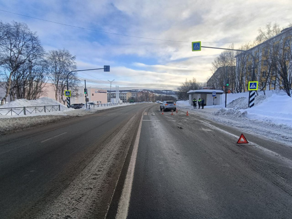 В Мурманске за сутки сбили двоих пешеходов