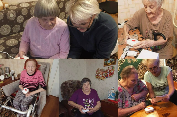 В Апатитах пожилым северянам начали выдавать тревожные кнопки в рамках проекта «Северное долголетие»