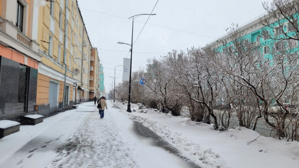 В Мурманске перейдут на новый безопасный противогололёдный реагент «Бионорд»