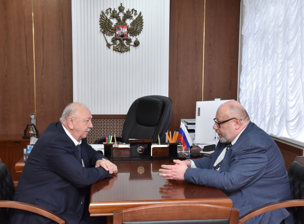 Ковдорский ГОК посетил генеральный директор Союза промышленников и предпринимателей Мурманской области Евгений Устинов