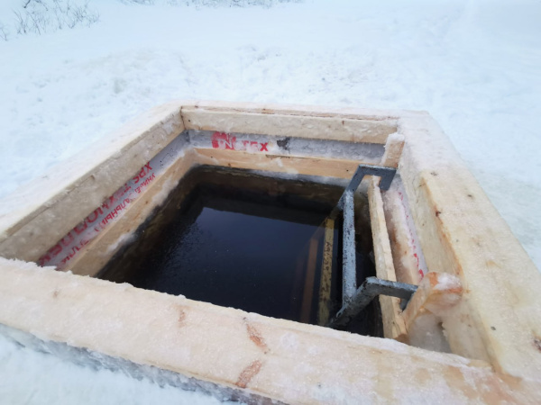 В Мурманске готовят зимние купели для любителей моржевания