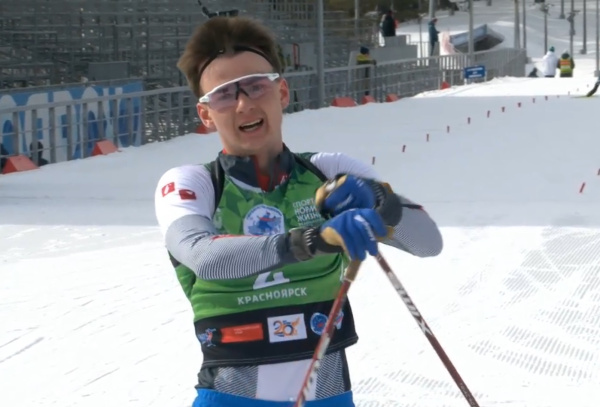 Мурманский биатлонист — один из победителей индивидуальных гонок в Красноярске