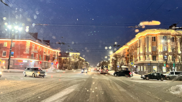 Температура воздуха в Заполярье понижается