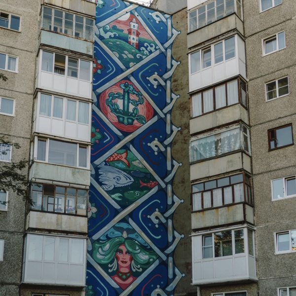Фестиваль «Рост» в Мурманске: улицы города превращаются в арт-пространство