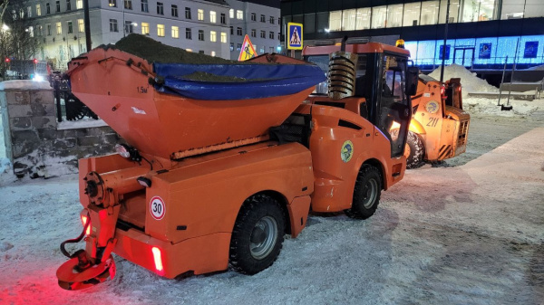 В Мурманске закупят более 30 тысяч тонн песко-соляной смеси для зимней посыпки