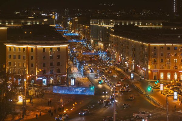 Мурманск присоединился к акции «Зажги синим» в поддержку людей с аутизмом