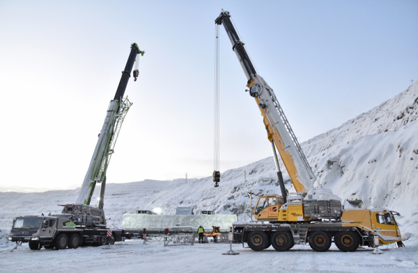 Новый транспортный контур комбината