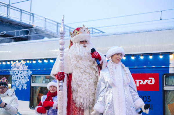 Известно, когда в Мурманск приедет поезд Деда Мороза
